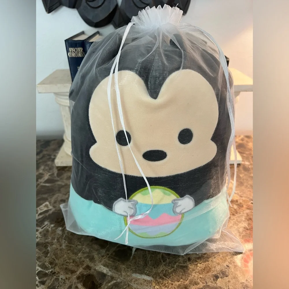 KellyToys Disney Mickey Squishmallows Stuffed Animal *White Ribbon Sack included